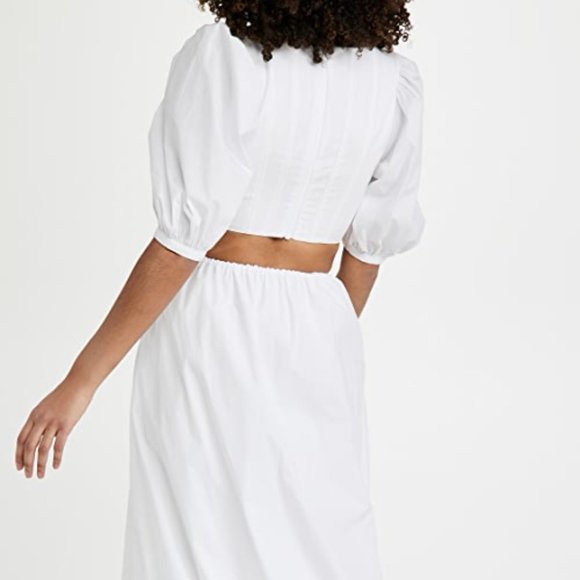 NWT Staud Astro Dress in White - Picture 5 of 9